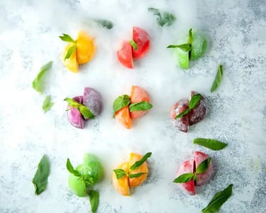 Congélation des fruits