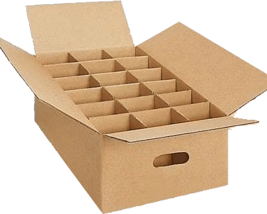 partition corrugated box