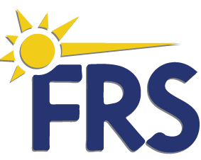 a logo for frs