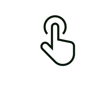 a hand holding a finger up to a finger