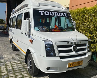 12 Seater Tempo in Jaipur