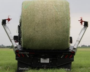 Bale beds from the best manufacturers, DewEze, Butler, Hydrabed, Krogmann, & Besler