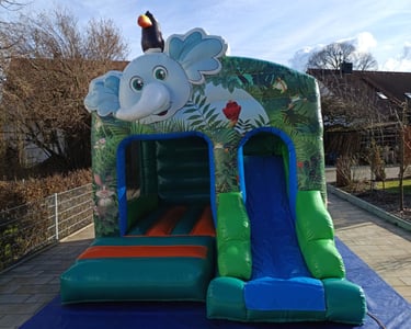 Hüpfburgverleih - Elefant