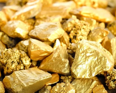 a pile of gold nuggling gold nuggling