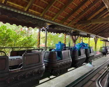 monorail heide park test dummy