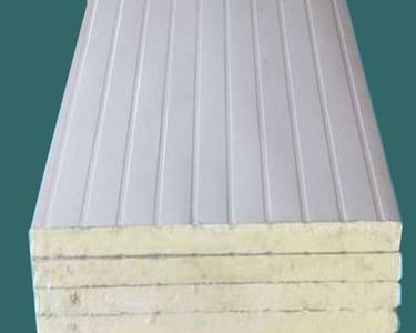 PUF Insulated Wall Panel - Ribbed