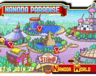 YoYo's Puzzle Park - Nanoda World Map