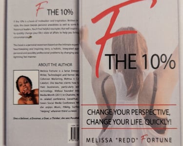 Author Melissa D. Fortune "F THE 10 % Change Your Perspective , Change Your Life" 12/19/2026