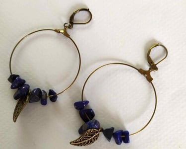 Bijoux Les Couleurs de Lo Lapis lazuli