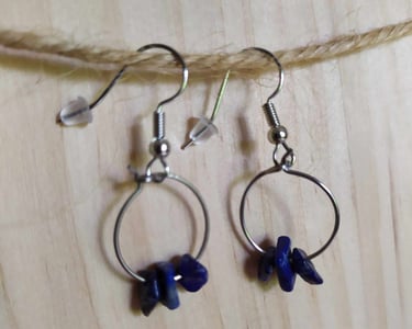 Bijoux Les Couleurs de Lo Lapis lazuli