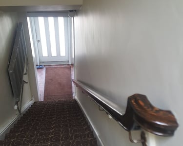 American Painting Specialist Fort Wayne Indiana Incredible Drywall Work and Handrail Renewal!!