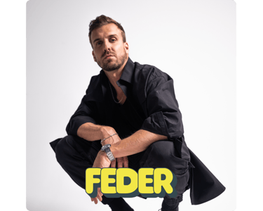 Portrait FEDER  tête d’affiche du ENJOOY Festival 2025 Montpellier 