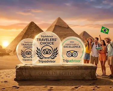 CERTIFICADO DE EXCELENCIA DO TRIPADVISOR , SITE GUIA DE EGITO  HADI SALAH 
