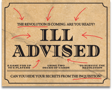 A thumbnail for the game Ill Advised. Presented in the style of a telegram.