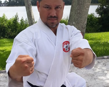 ✧ Luis Castro Shihan. He began his studies in Okinawa Goju ryu Karatedo and Matayoshi kobudo