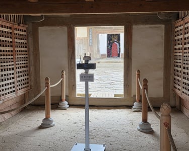 Entrance to the Janggyeong Panjeon at Haeinsa Temple