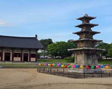 Jeongnimsa Temple in Buyeo