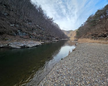 Bangucheon Stream landscape view