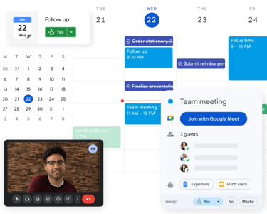 Google Workspace facilitando colaboração entre lĂderes e equipes