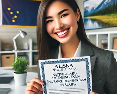 Alaska woman passes the insurance licensing exam