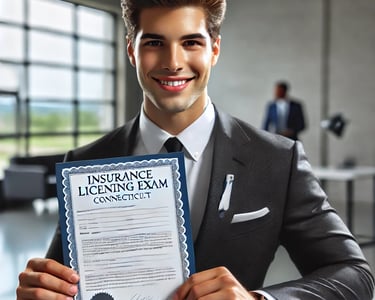 Connecticut man passed the state insurance licensing exam