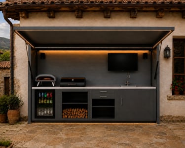 barbacoa modular en León