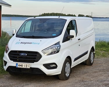 Ford Transit Custom pakettiauto 24h - Oulun edullisin hintatakuulla