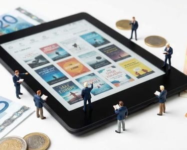 Curated collection of educational eBooks for entrepreneurs