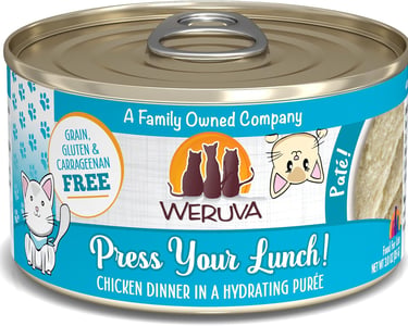 Weruva cat food chicken dinner