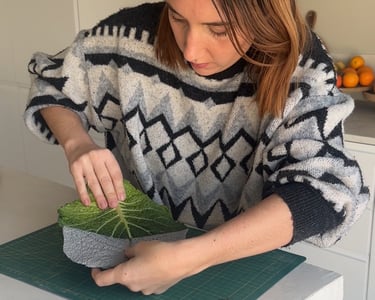 tuto coupelle chou argile maison agave