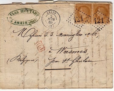 Losange Gros Chiffres 121 et type 15.