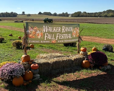 Walker Ranch Fall Festival Banner
