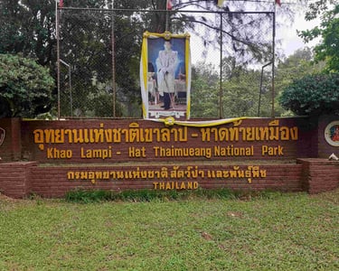 khao lampi hat thai mueang national park headquarters