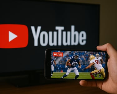NFL grátis no YouTube Brasil: veja como assistir e por que isso importa