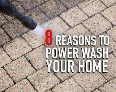 Power washing your home could seem like an extravagance if you’re not aware of the benefits, but in reality, it should be a p