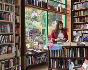 amo leer amo las bibliotecas como esta en bogotá