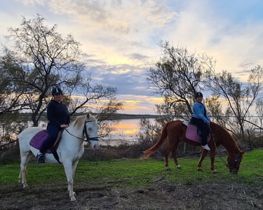Horseback riding Halikounas Beach Villa Olivia Corfu