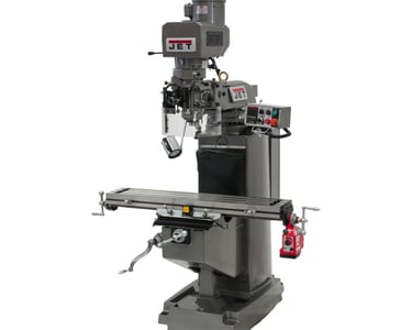 JET JTM-1050EVS2/230 Mill With 3-Axis Acu-Rite MilPwr G2 CNC Controller