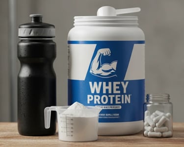 whey protein, creatina e BCAA veja a diferenças e benefícios para ganho de massa nos treinos