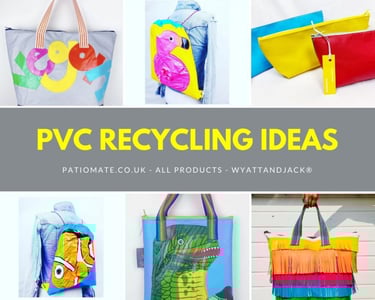recycled inflatables projects