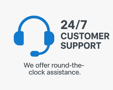 24/7 customer support