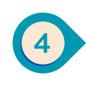 Icône avec le chiffre 4