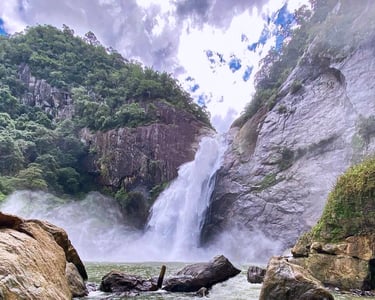 Dunhinda Falls