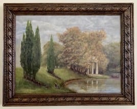 Pondering Boy 40.64 x 50.8 cm  Oil on canvas  In private Collection