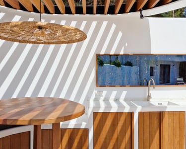 ibiza pool and terrace interior design