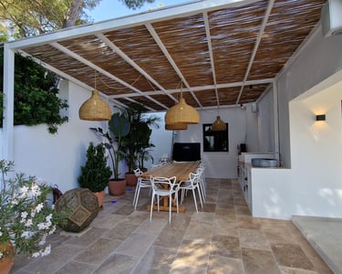 ibiza pool and terrace interior design
