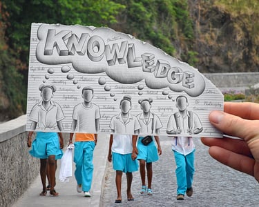 Ben Heine Visual Art : Knowleddge