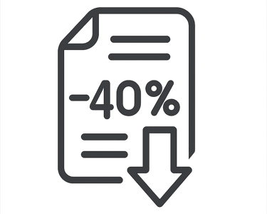 Menos trabajo operativo