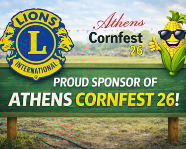 Athens Lions Club sponsor