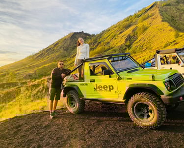 jeep adventure mount batur with photoshoot tour option
